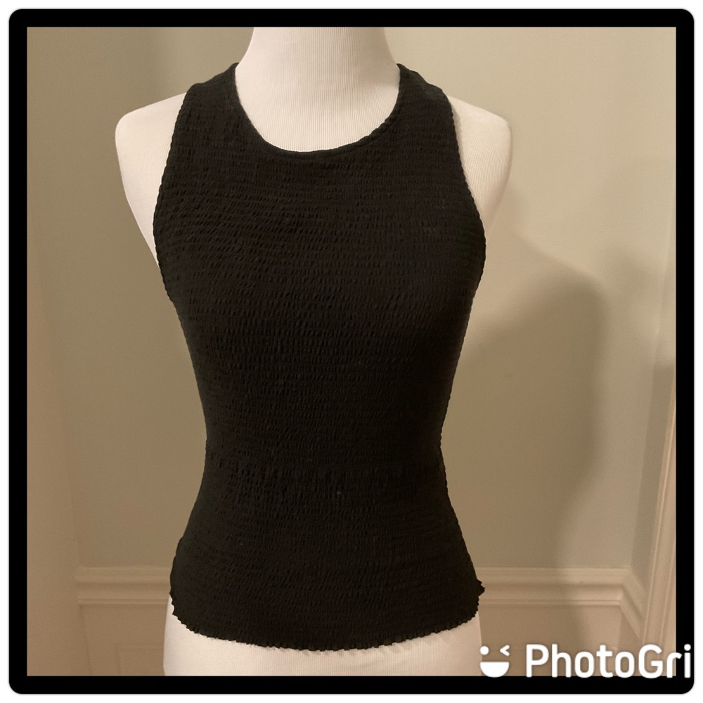 Anthropologie Cristine smocked knit tank NWT by Nation  LTD